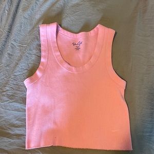 brandy melville bubblegum pink connor tank top